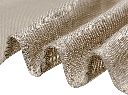 Miniatura 7 de BalsaCircle - Mantel rectangular de arpillera sintética de poliéster de alta calidad, 90 x 156 pulgadas, color gris pardo, decoración de boda,