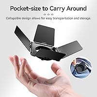 Vista 4 de Bafle de luz de cuatro hojas para Ulanzi LT028 40W COB Light