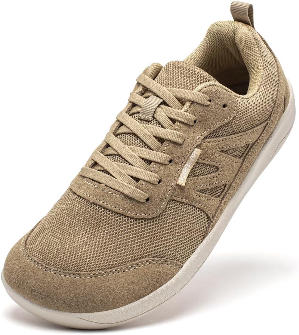 HOBIBEAR Unisex Wide Barefoot Shoes for Men Women Minimalist Athletic Trail Running Outdoor Walking Shoe