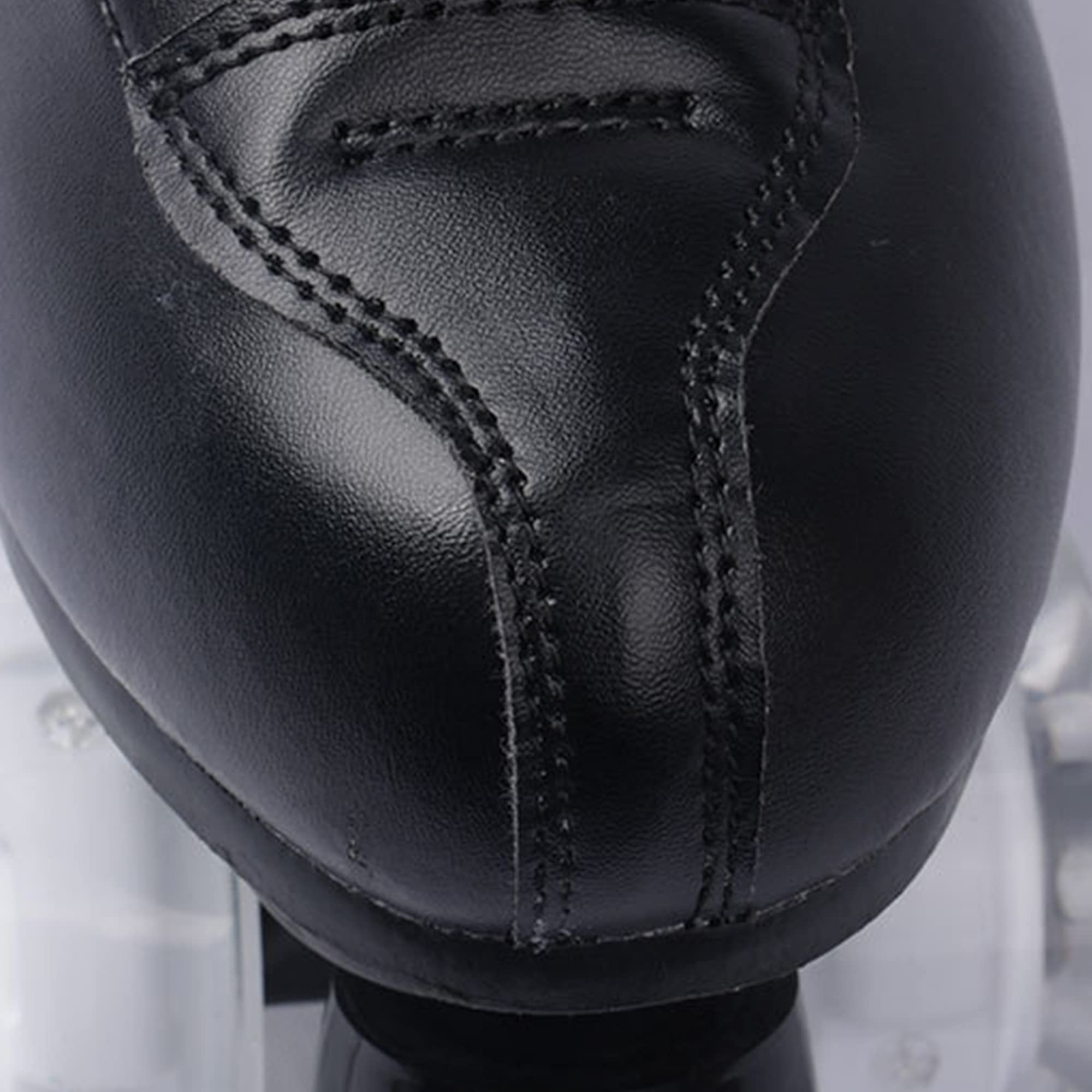 Patines de Ruedas para Mujeres y Hombres, Patines Clásicos de Doble Hilera con Ruedas Iluminadas por LED, Patines 4 Ruedas de Cuero de PU para Principiantes, Adolescentes, Adultos