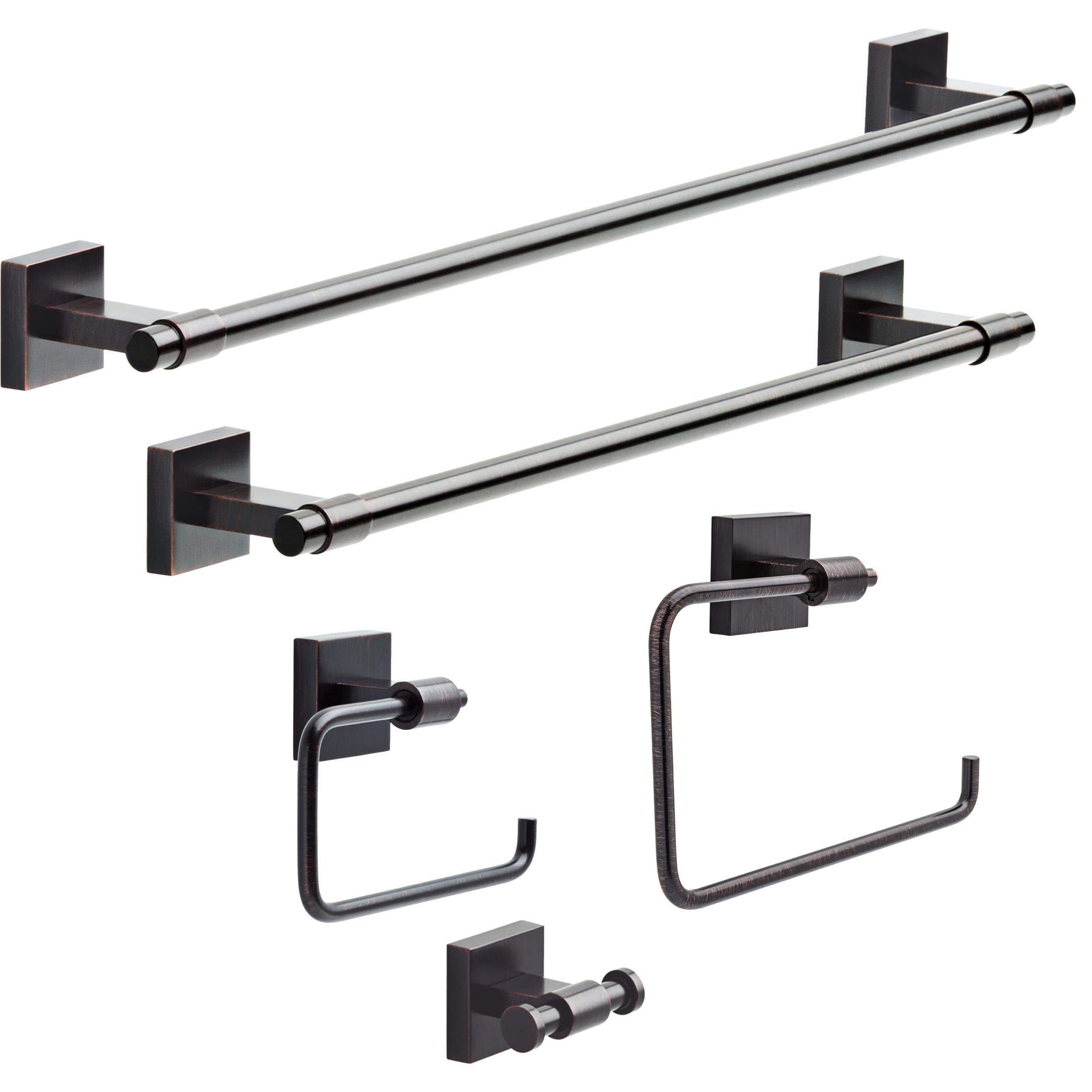 Franklin Brass MAX46-VBR Maxted Towel Ring, Venetian Bronze - Image 3