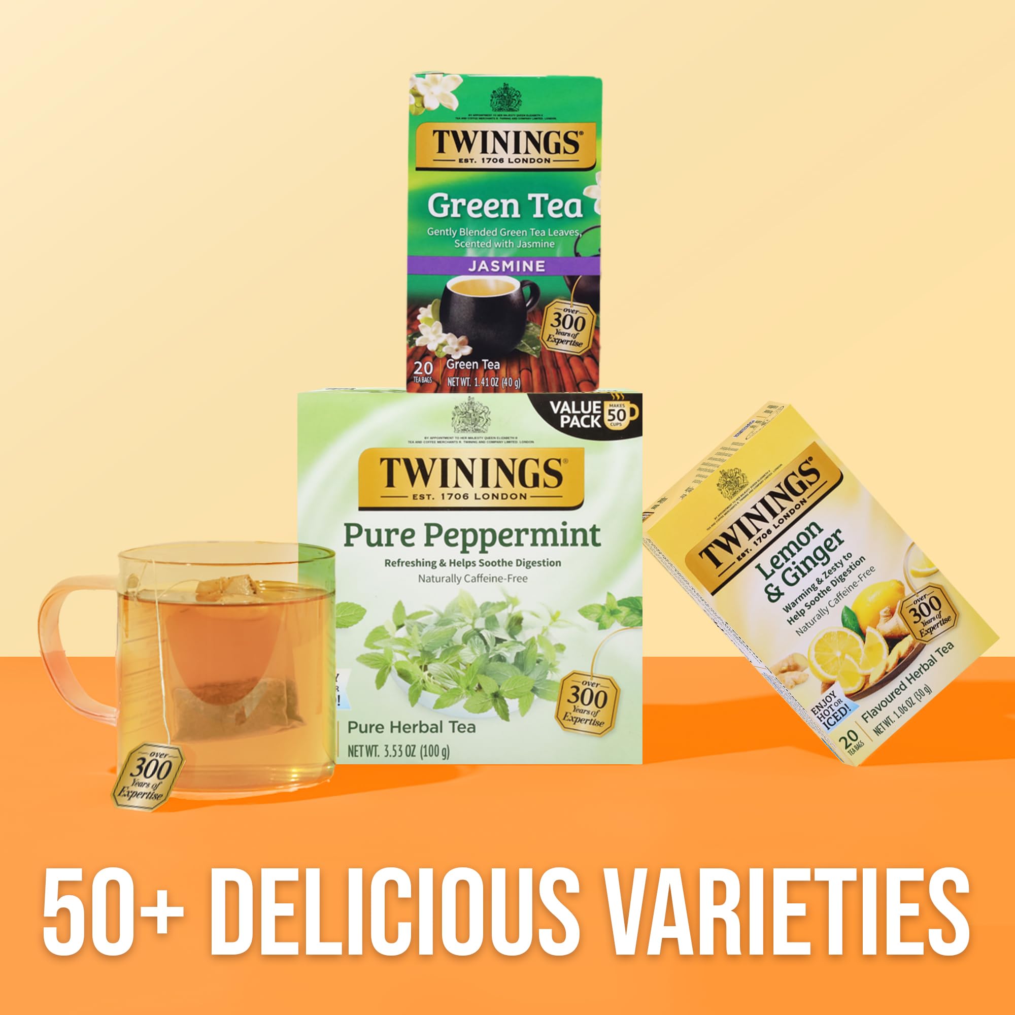 Amazon.com : Twinings Lemon & Ginger Herbal Tea Individually