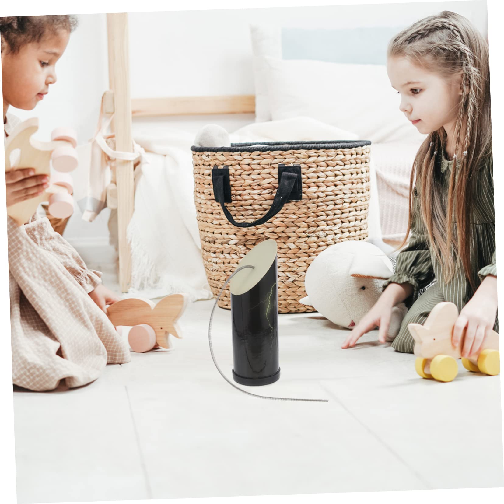 Mipcase Giocattolo Per Ragazzo Molla Giocattolo Musicale Per Ragazzo Strumenti Percussione Leggero e Portatile