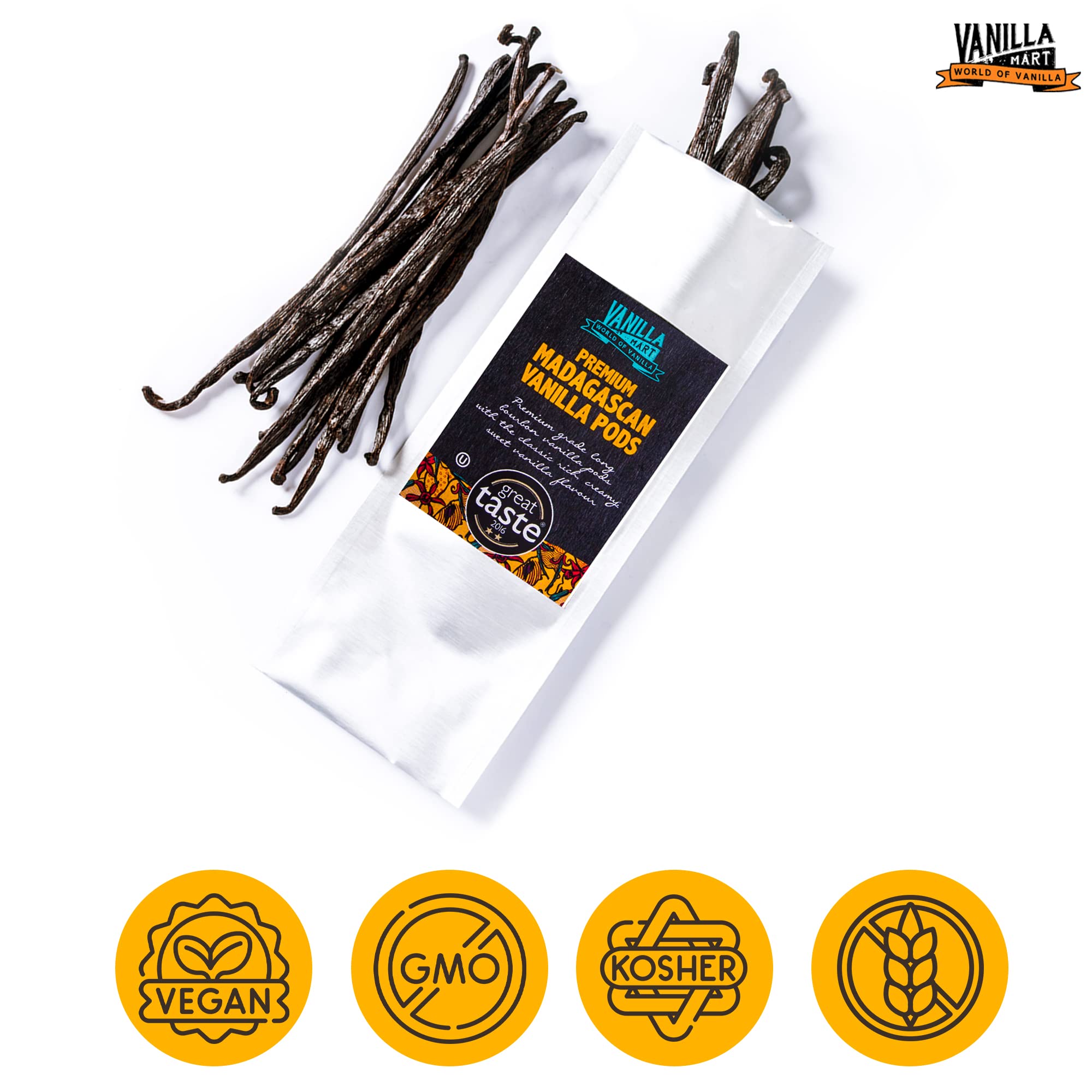 Vanilla Mart Premium Madagascan Bourbon vainilla vainilla (50 vainas)