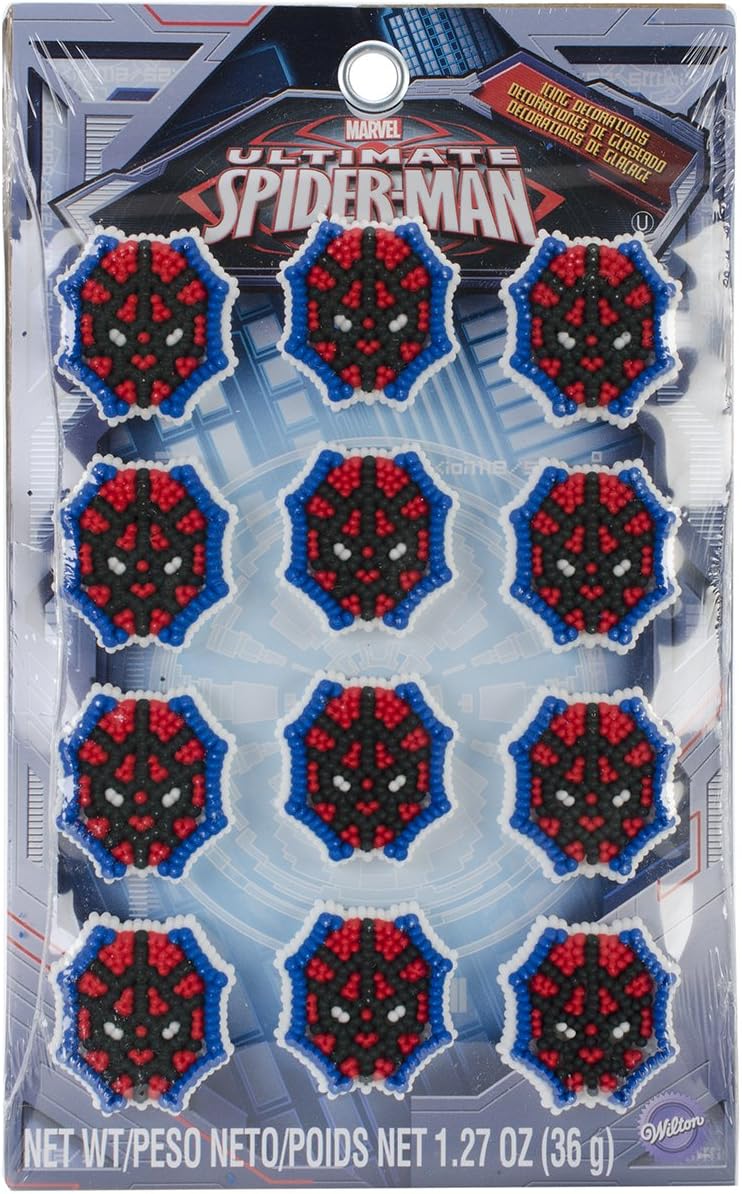 Wilton 710-5072 Spider-Man Ultimate Icing Decorations