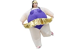 Hilarious Inflatable Fat Ballerina Costume: Be the Star of Any Party