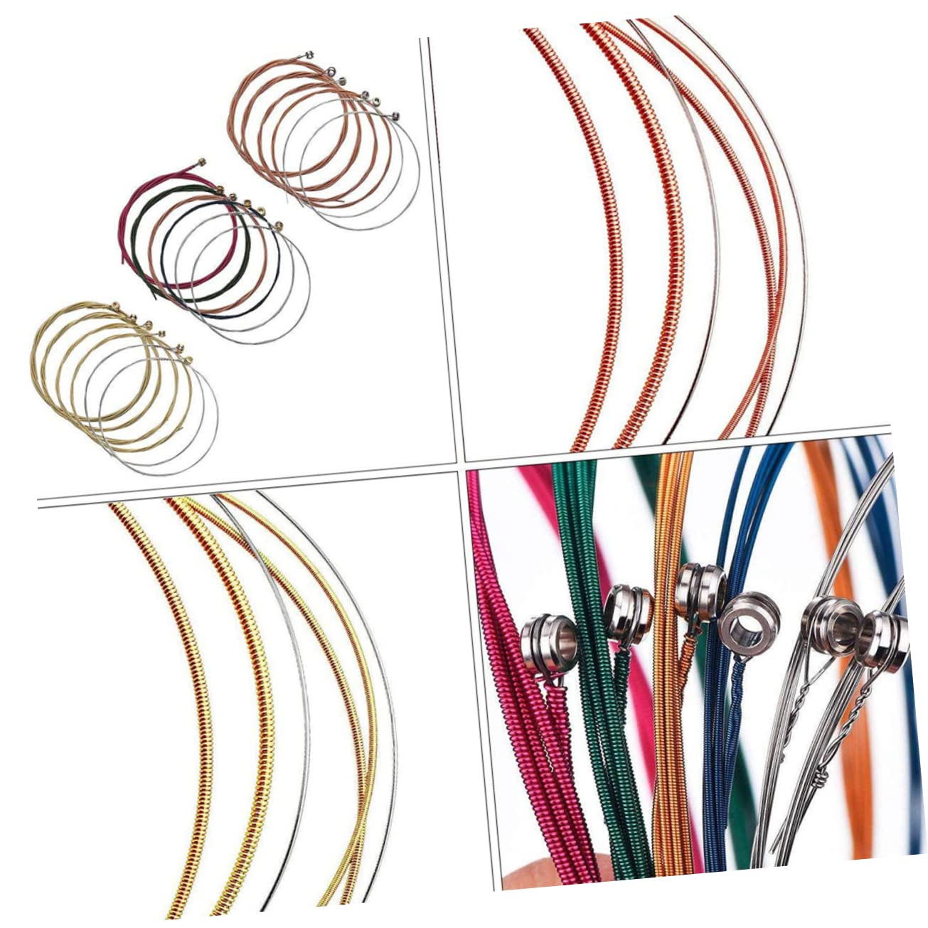 VICASKY 3piezas Herramientas Para Guitarra Capo Plectros y Cambiador De Cuerdas Incluye Kit De Puente Cejuela y Silla Negro