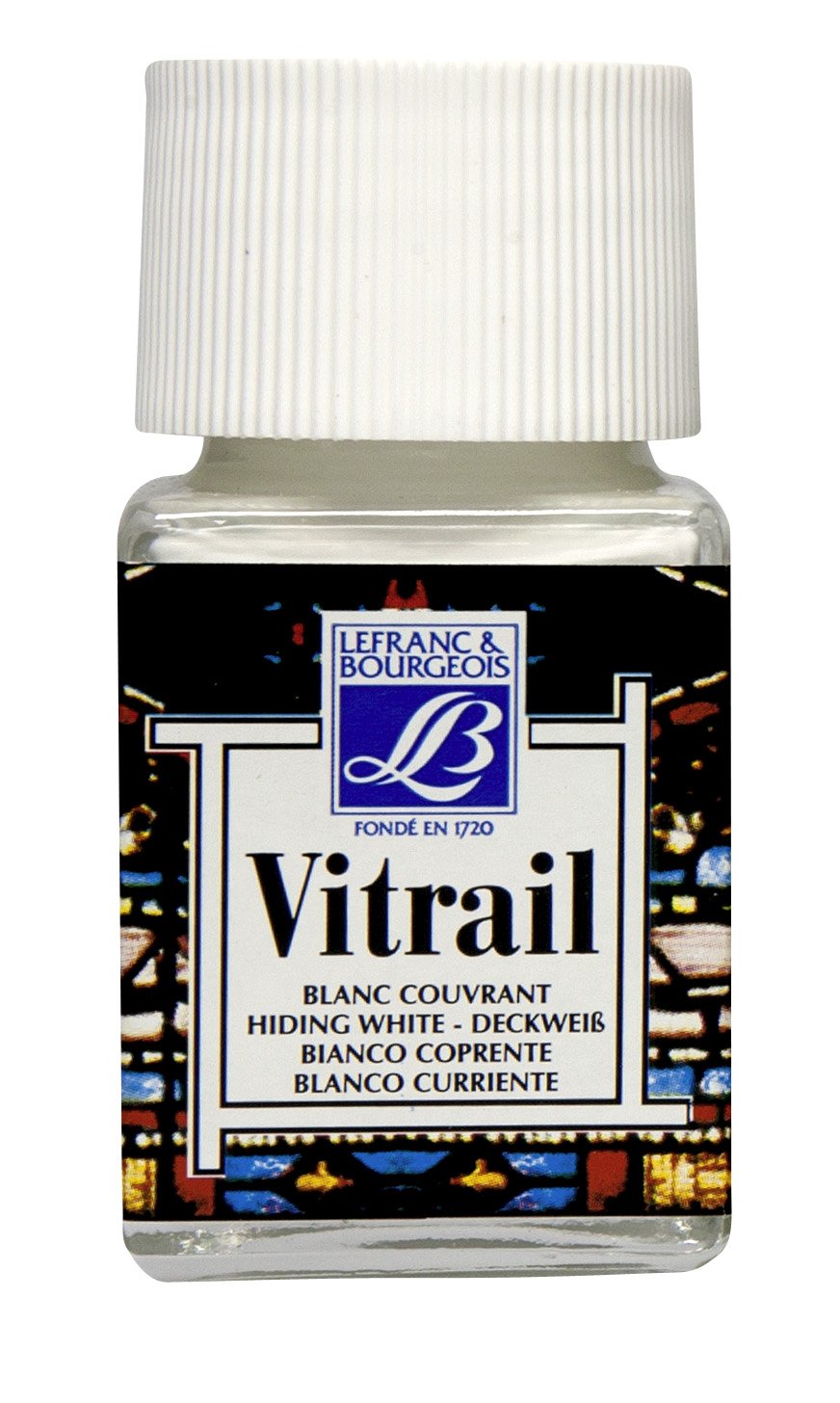 Lefranc Bourgeois Vitrail 50 ml - Bianco Coprente