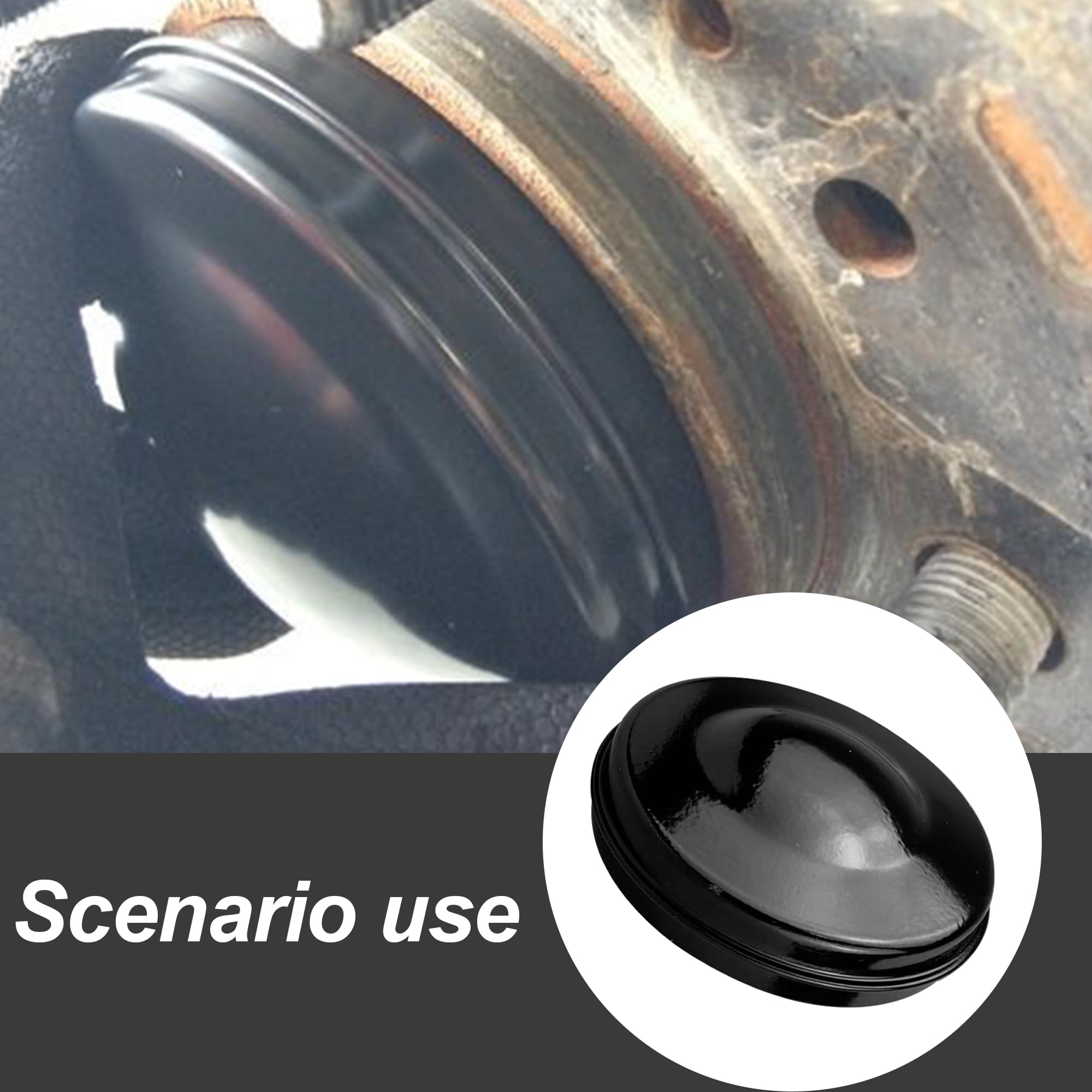 2PC Front Axle Hub Dust Caps For Toyota Tacoma 1995-2004, Pickup 1984-1995, 4Runner 1989-1996 - OEM 43514-35010