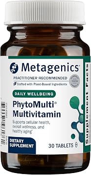 Metagenics PhytoMulti Multivitamin Without Iron, 30 Tablets