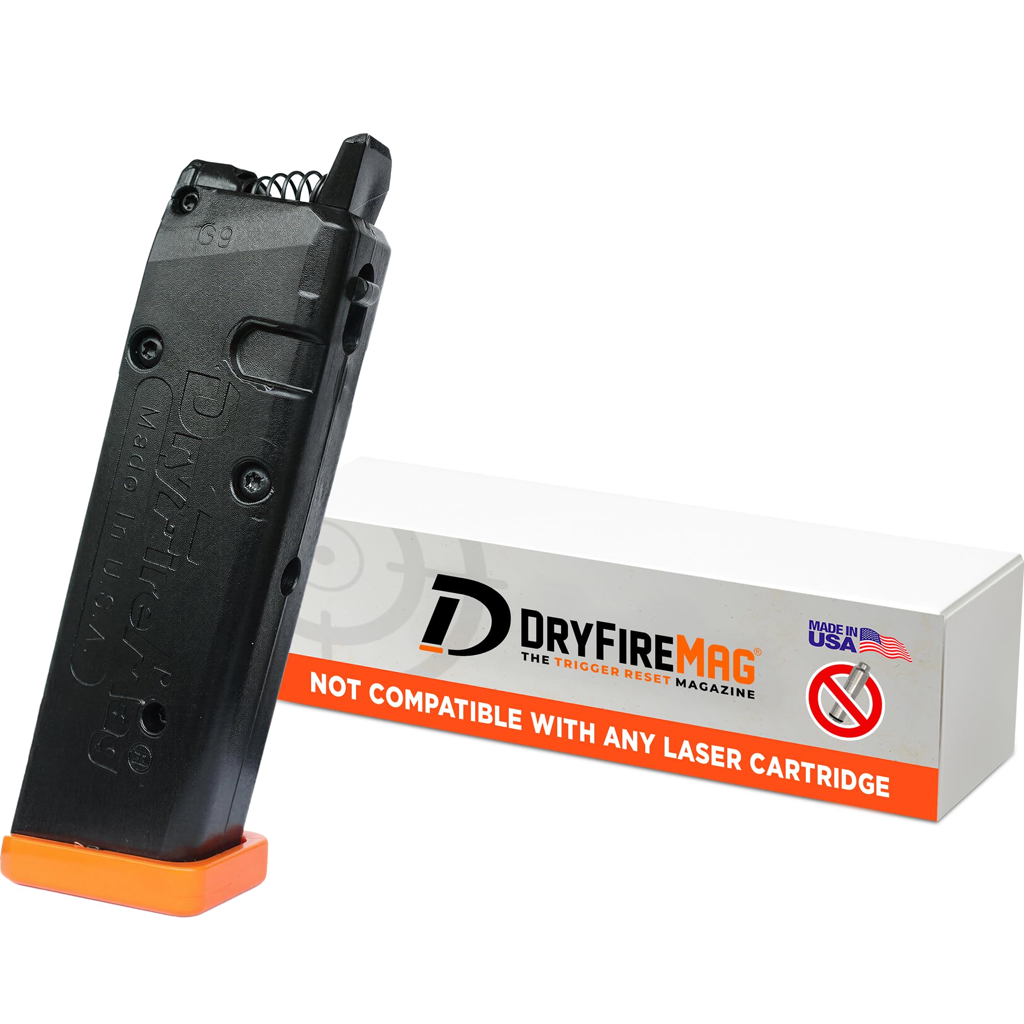 DRYFIREMAG Sistema de entrenamiento láser Smart Dry Fire | No compatible con ningún otro cartucho láser (sin kit de resorte)