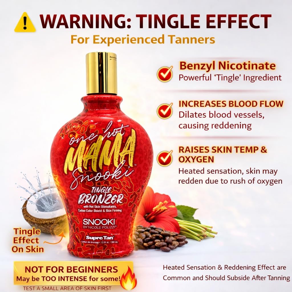 Amazon.com : Snooki One Hot Mama Tingle bronzer with Hot Skin