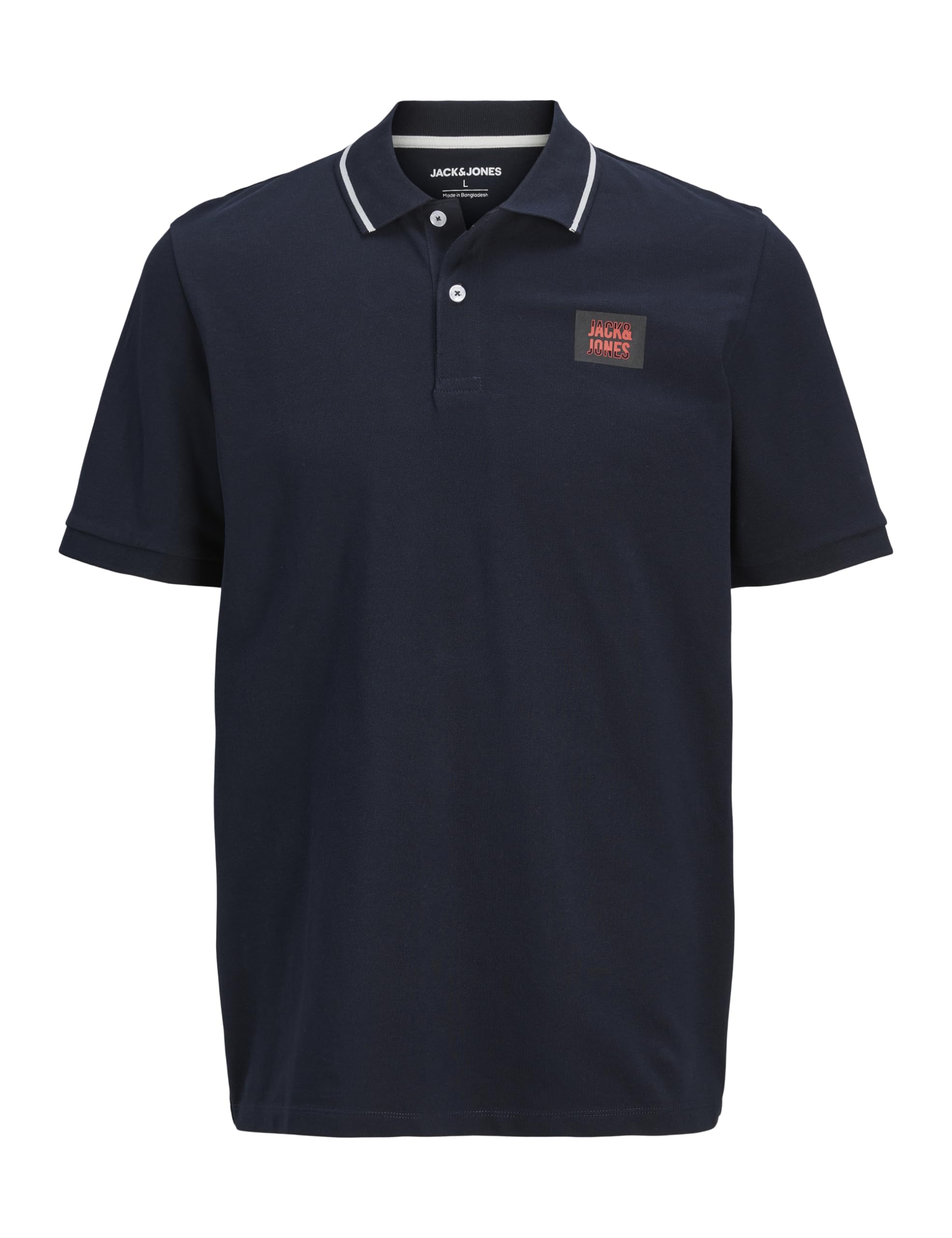 JACK & JONES Jjhudson Polo SS, Sky Captain, M
