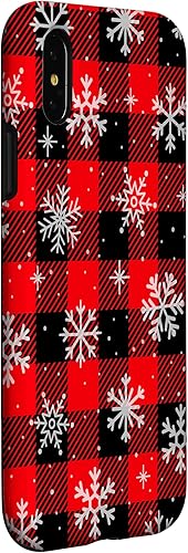 Miniatura 9 de iPhone 13 Copos de nieve caída nieve nieve Navidad invierno rojo cuadros caso