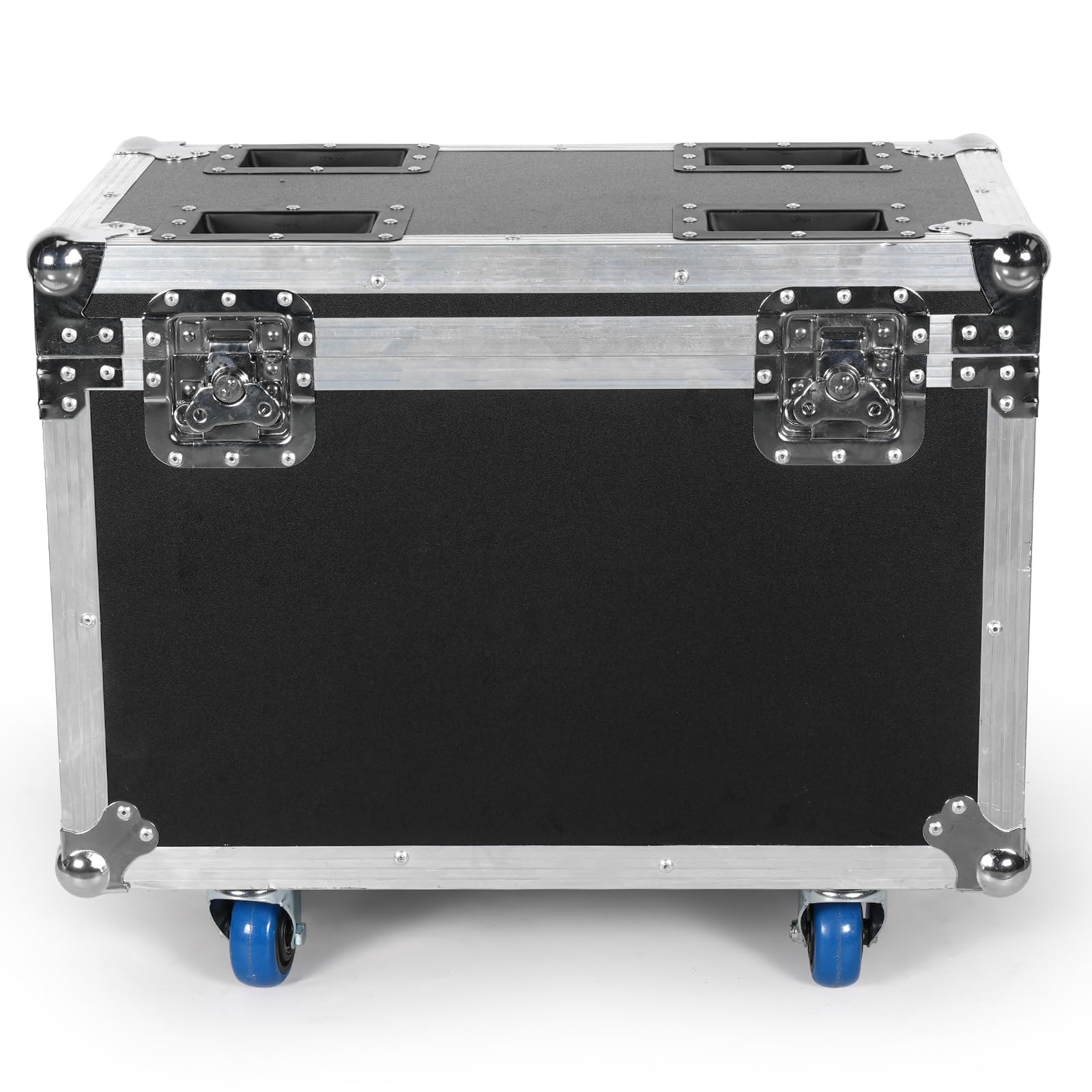 Flightcase mit Rollen 2 IN 1 Fly Case Für 19x15W Moving Head Wash LED Licht, Schwarz