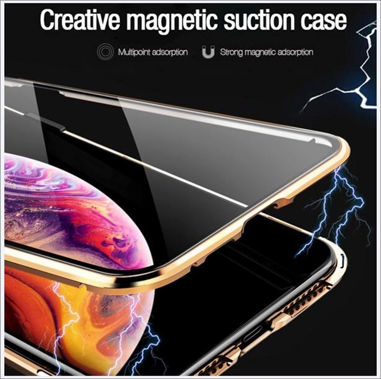 LeYi Beschermhoesje voor Samsung Galaxy A55 met gehard glas en camerabescherming, ringhouder
