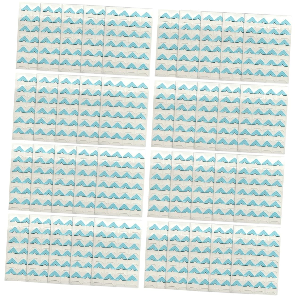 OSALADI Esquinas De Fotos Autoadhesivas Decorativas De Pegatinas Retro Para Álbumes Scrapbooking Y Manualidades Protección Efectiva Para Fotografías 10 Hojas*4
