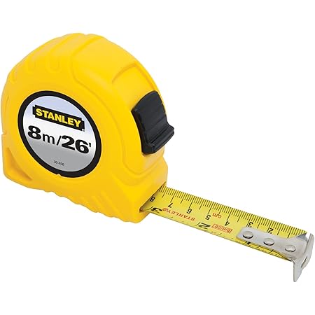 Stanley 30 456 8m 26 X 1 Inch Stanley Tape Rule Cm Graduation Tape Measures Amazon Com