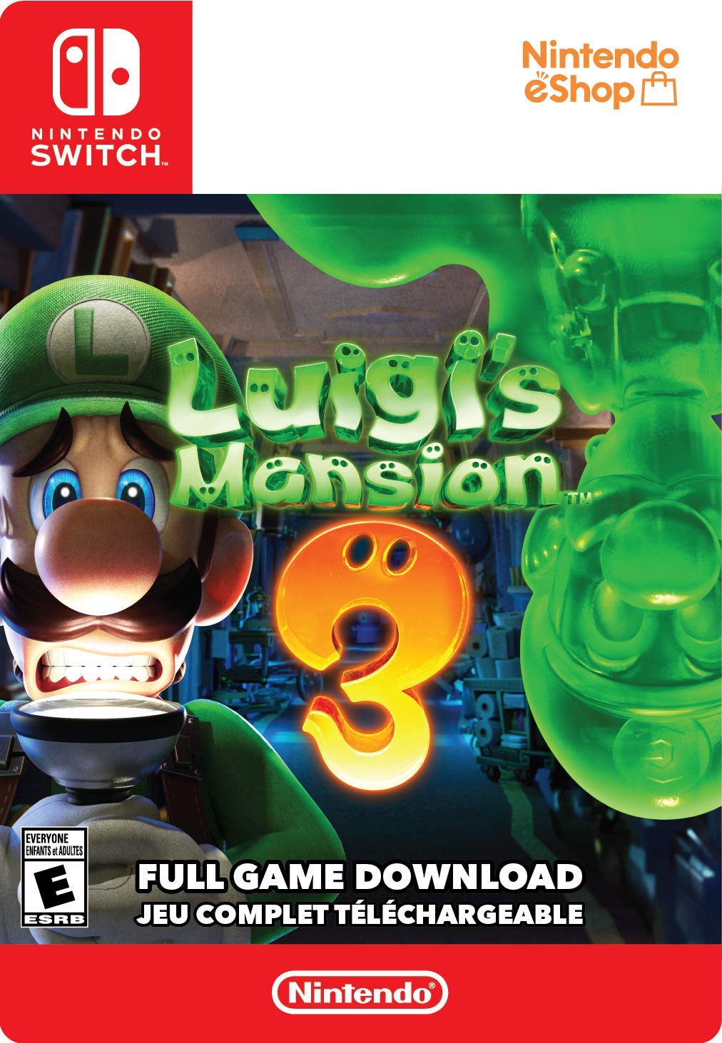 Luigi's Mansion 3 Standard - Switch [Digital Code]