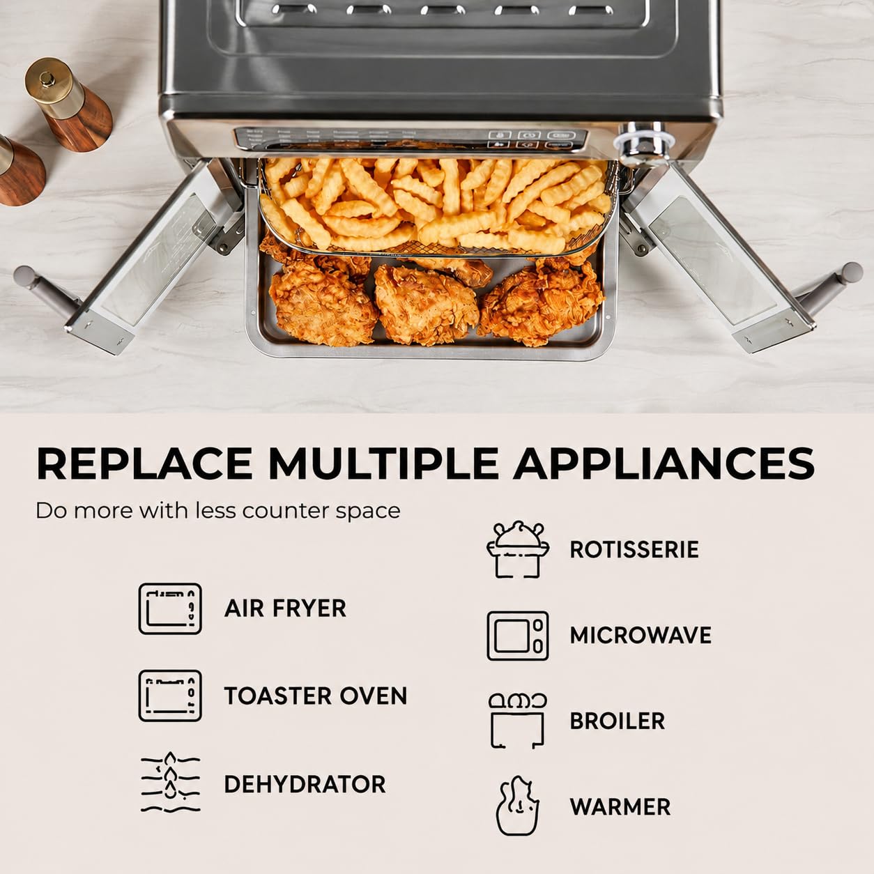 Emeril Lagasse Air Fryer Combo - Toaster Oven -4