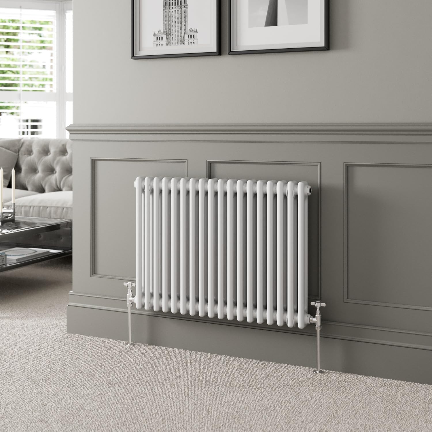 Central Heating Radiators 600 X 1500 Double Radiator Kartell