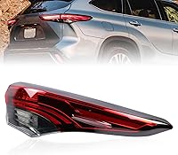 Goopool Right Passenger Side Tail Light Assembly for Toyota Highlander 2020-2023 - Premium Waterproof OEM Replacement Rear Lamp