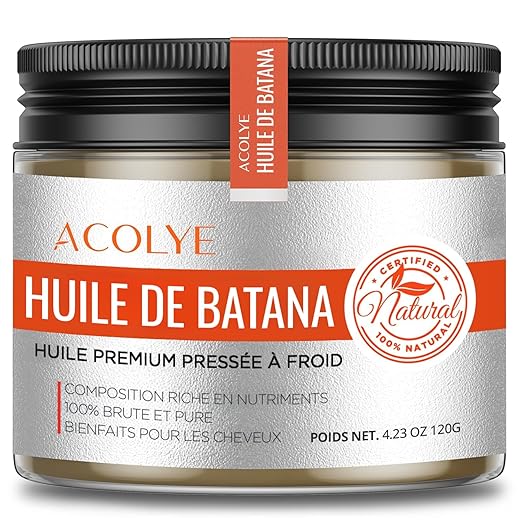 Acolye Raw Batana Oil for Hair Care Natural Unrefined