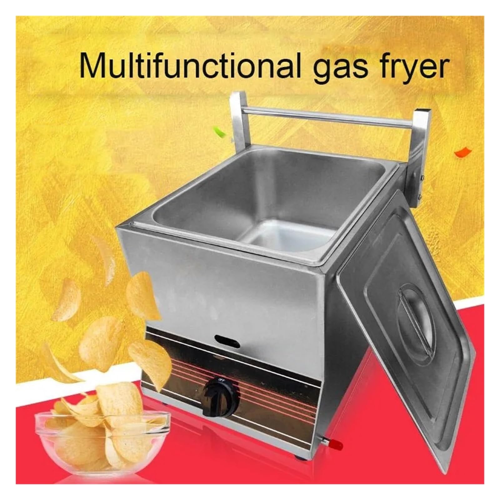 Komercyjna Profesjonalna Kuchnia Gazowa Do Restauracji Ze Stali Nierdzewnej Szybkie Nagrzewanie(Dual liquefied gas)