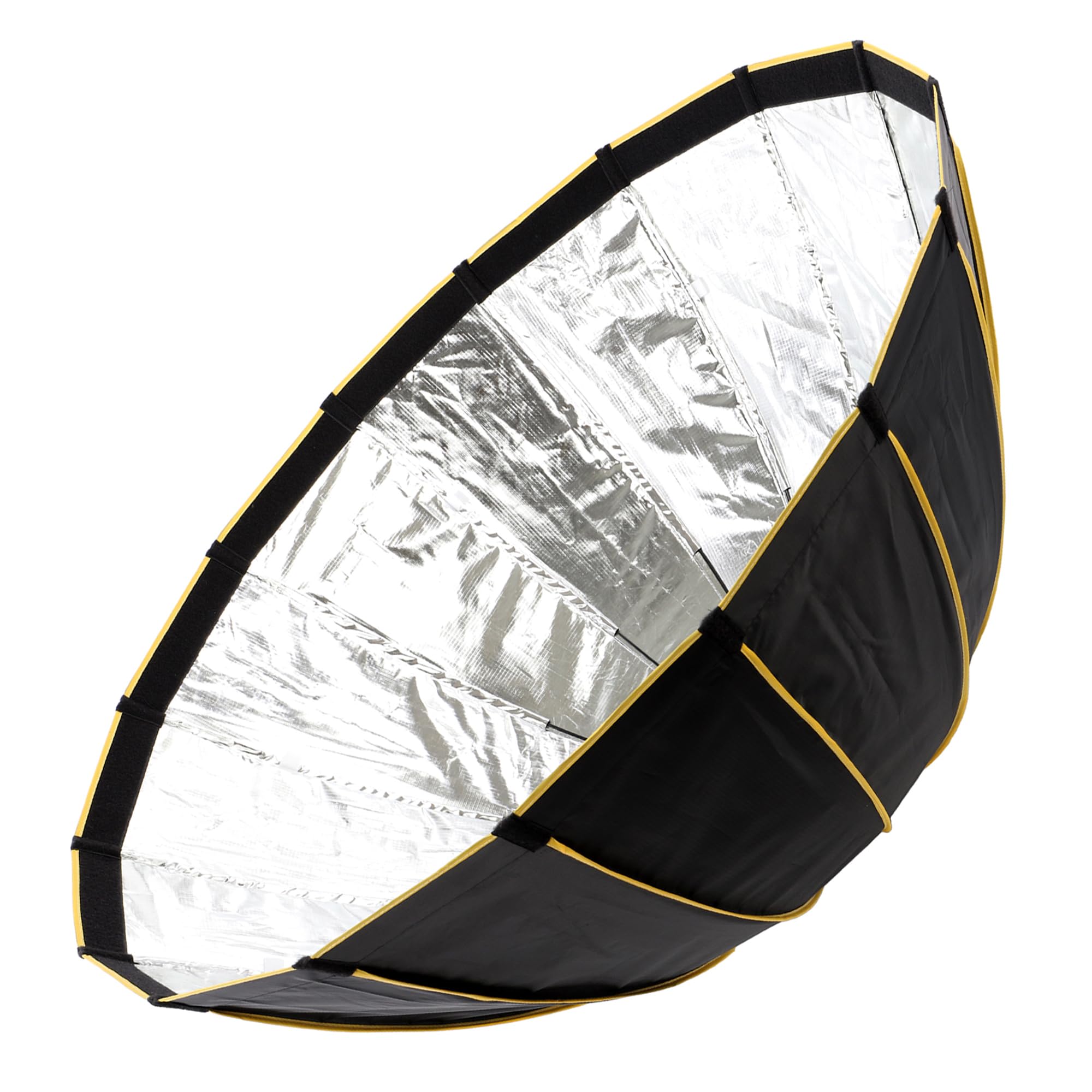 Deep Paraboliczny parasol softbox 120 cm z kratką o strukturze plastra miodu i torbą do przenoszenia