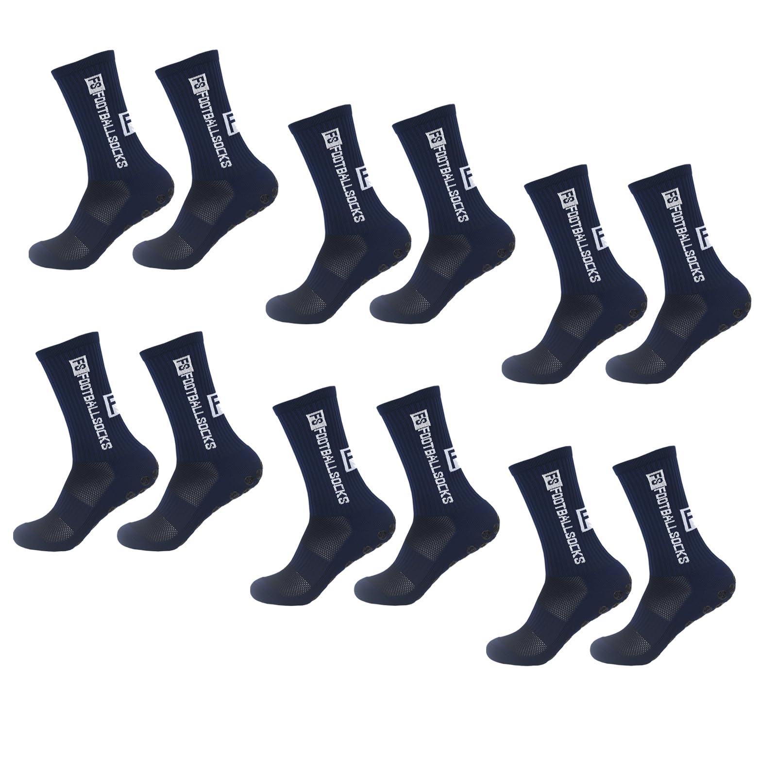 Calcetines antideslizantes para hombre aptos para jugar al fútbol y baloncesto 7