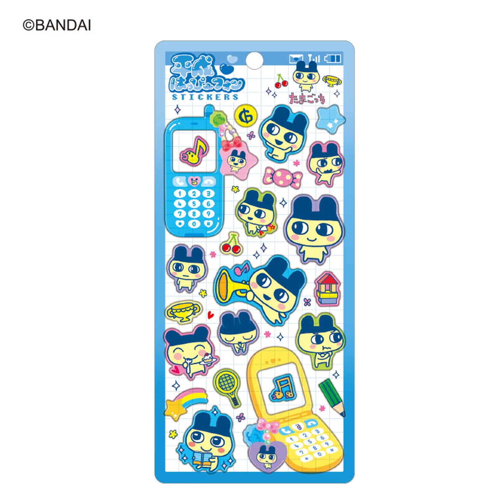 クラックス 平成はっぴーフォンステッカーズ／まめっち 137349 - 3