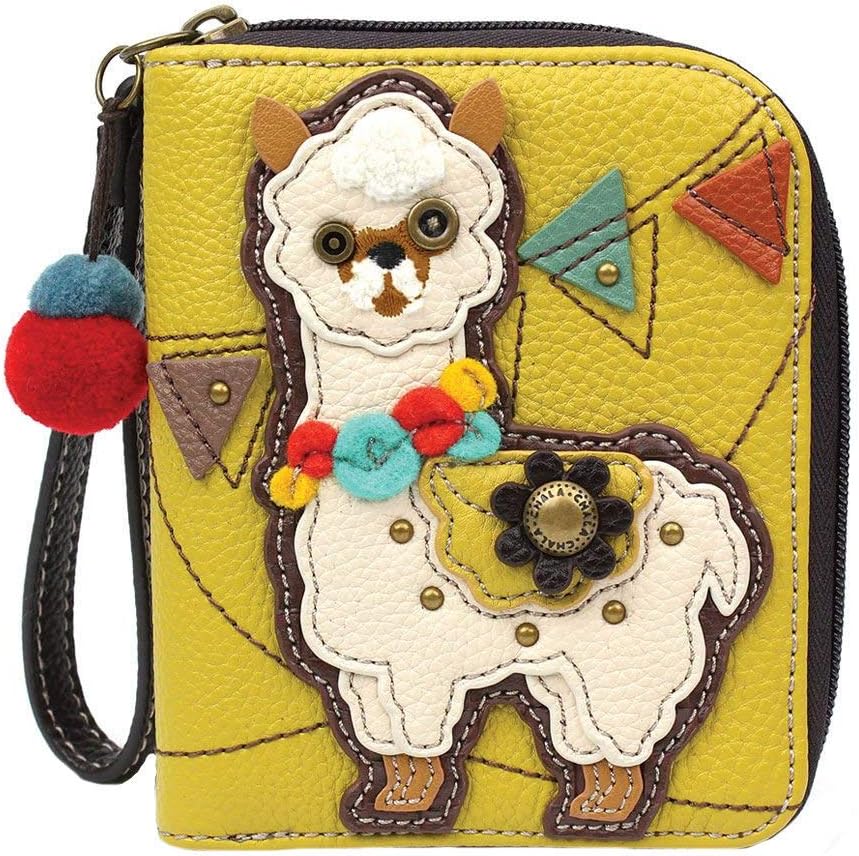 Chala Handbags Llama Zip-Around Wallet/Wristlet Chala Handbags Wallet