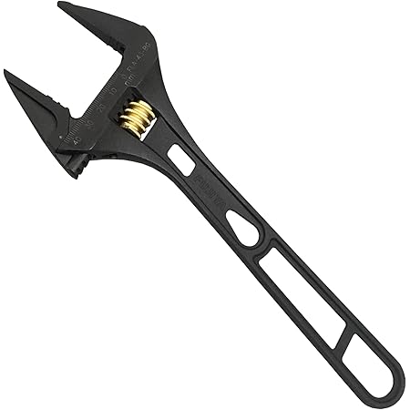 Amazon フジ矢 ギア付モンキーレンチ 黒金 多機能軽量タイプ Fgl 38 Bg Diy 工具 ガーデン