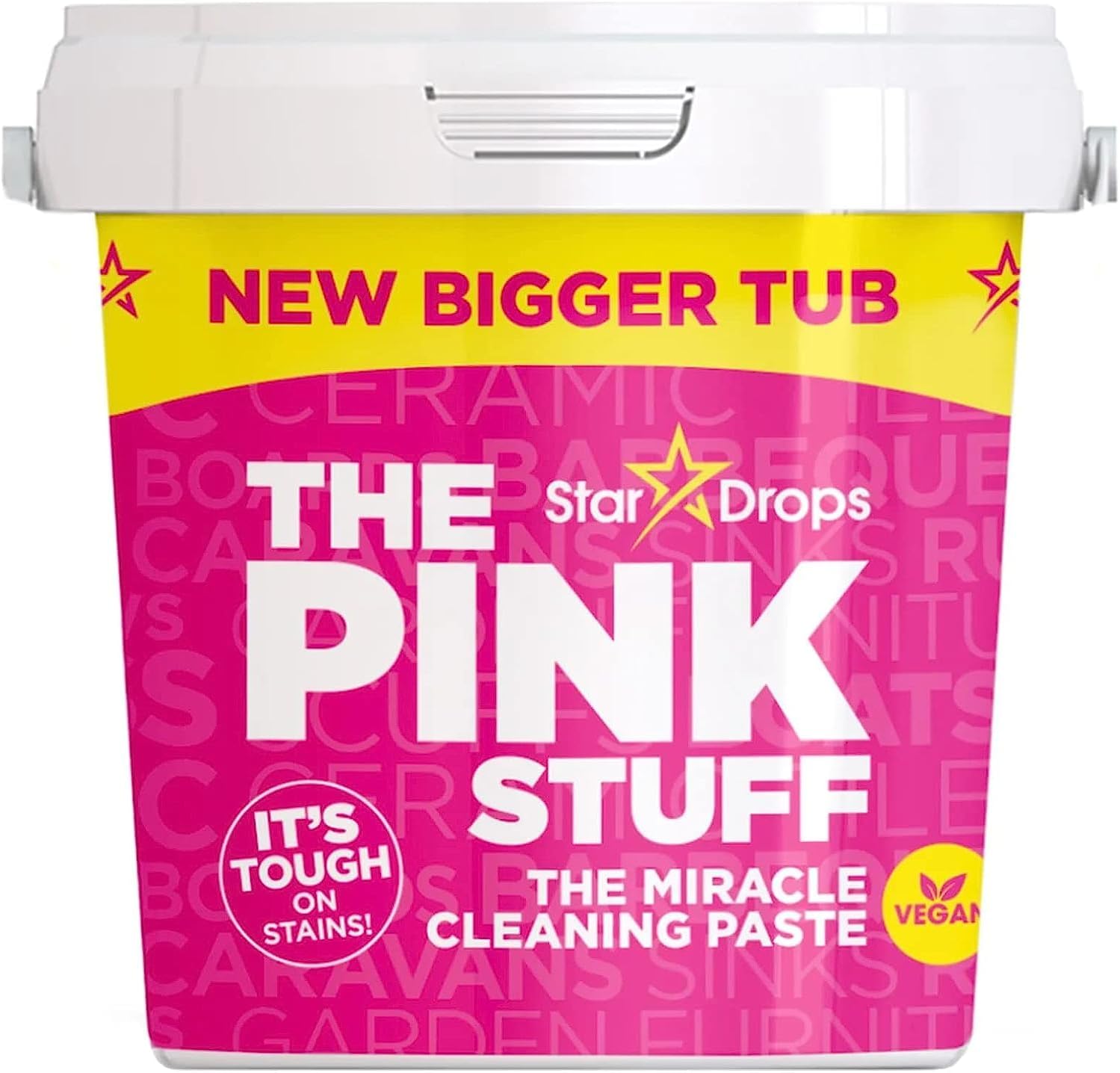 Stardrops The Pink Stuff, The Miracle Cleaning Paste, 850gr, Multi Surface Cleaner, 1Pk