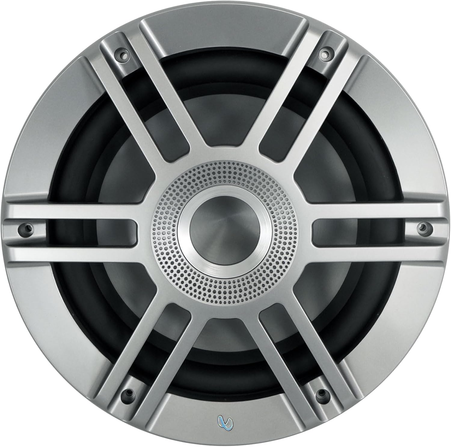 Audiosavings Bundle: (1) Infinity Marine Subwoofer w/RGB Lighting & (1) Rockville UTV/Motorcycle/ATV Amplifier IP65 Micro Powersport Amp & (1) Rockville Gauge Amp Installation Wire Kit (3 Items)