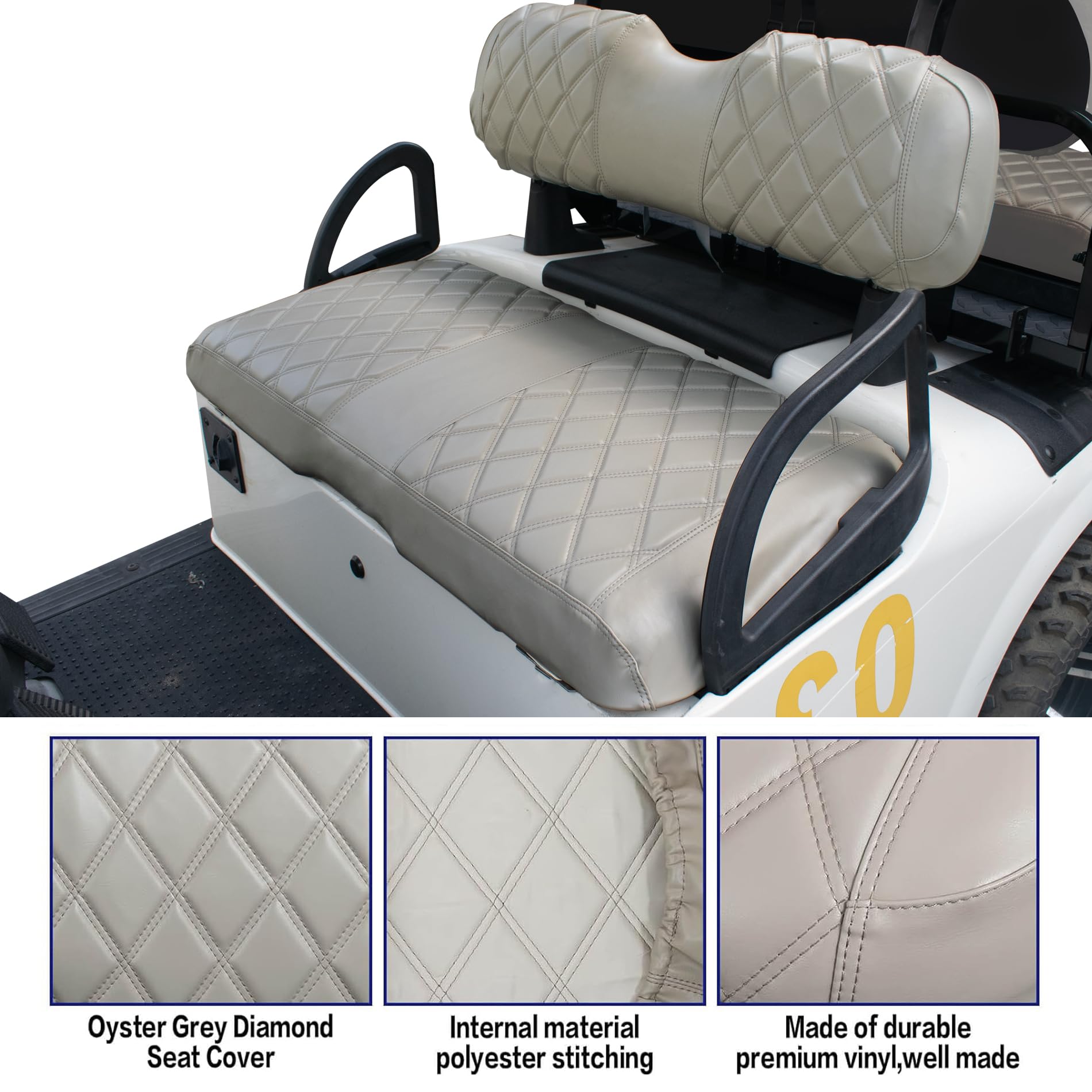 ゴルフカートシートカバー計5枚 Amazon.co.jp: Jaxpare ゴルフカートシートカバー EZGO TXTとRXV