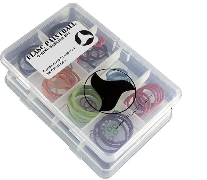 Flasc Paintball Dangerous Power G4 3X Color Coded