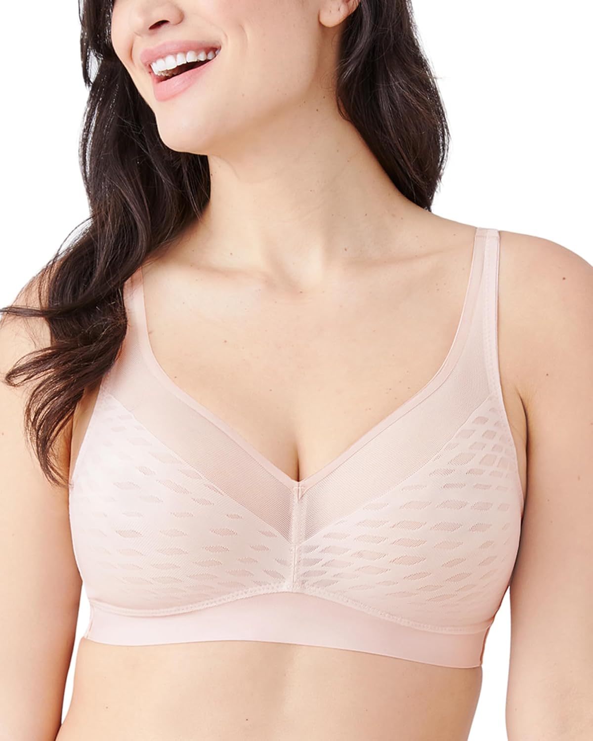 Wacoal womens Elevated Allure Unlined Full Coverage Wire Free Lifting Bra, 852336