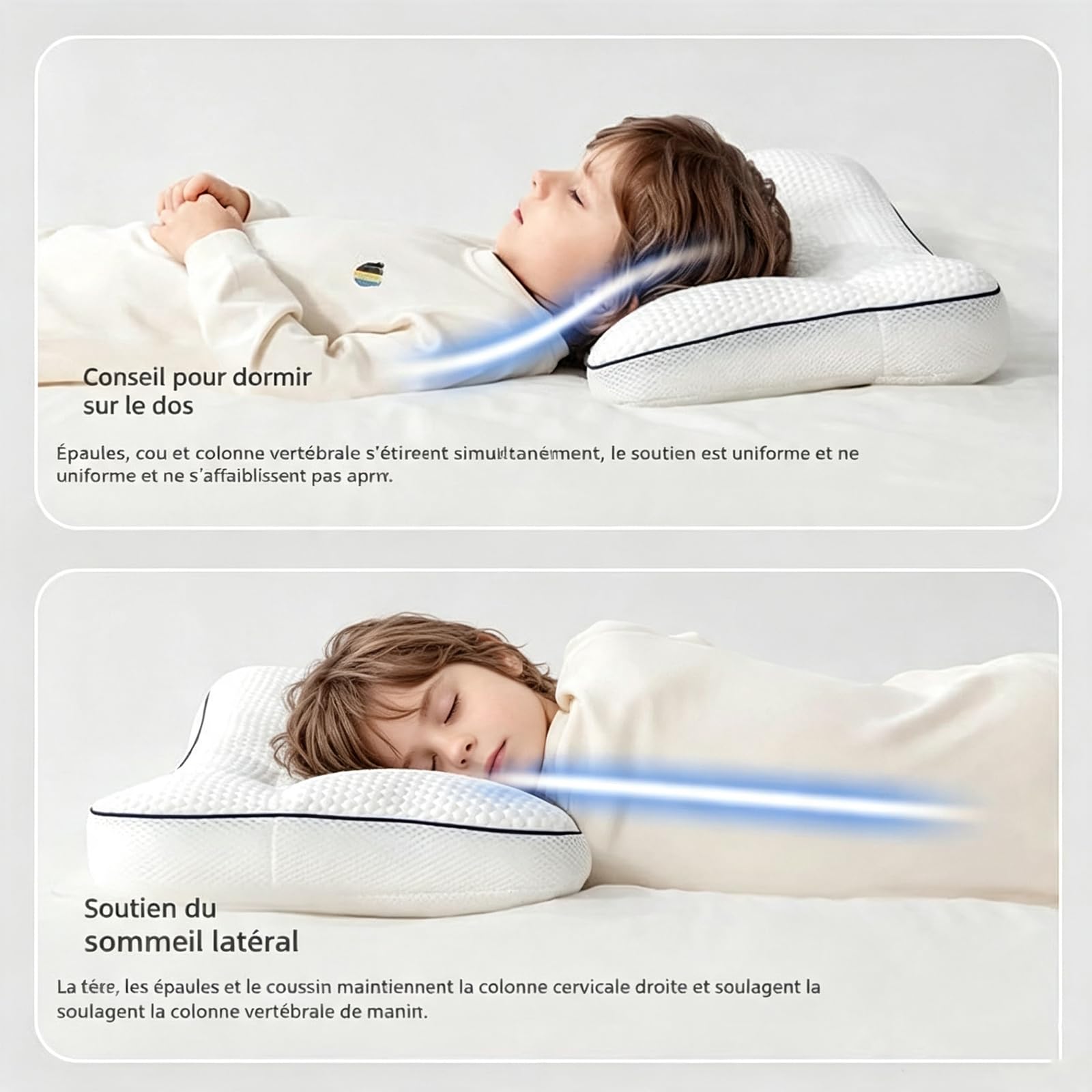 Oreiller La Petite Nuit Enfant,Peut être Lavé En Machine (H2 (3 à 8 ans))