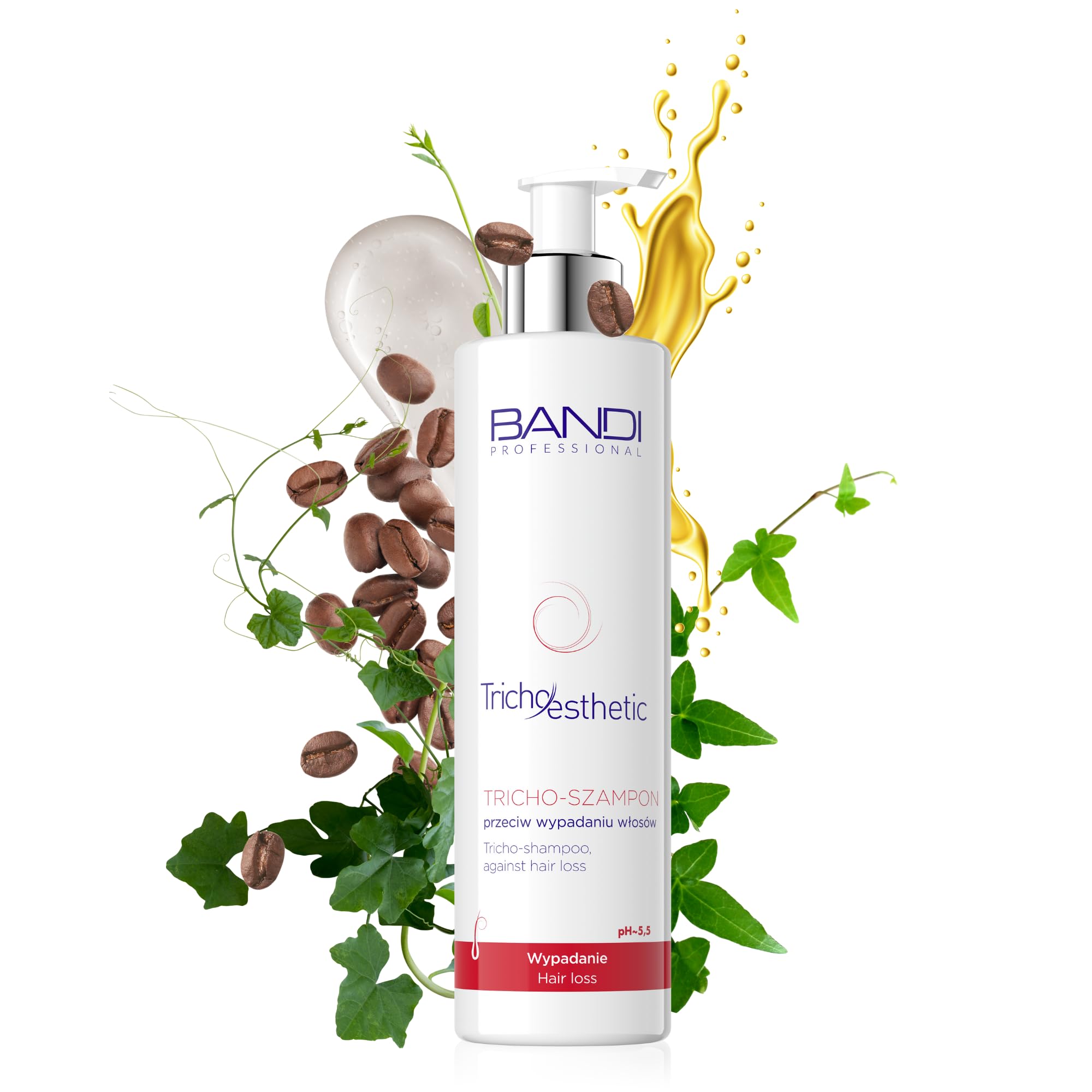 Tricho-Shampoo for Hair Loss Prevention, Comprehensive Hair Care for Men and Women Strengthens from Roots to Ends