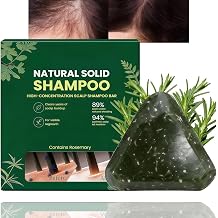 Rosemary Shampoo Bar for Hair Growth,Natural Solid Shampoo and Conditioner Bar for Hair,All-in-One Solid Hair Conditioner Bar,Gentle Cleansing Shampoo Soap Bar for Daily Use,Travel-Friendly Design