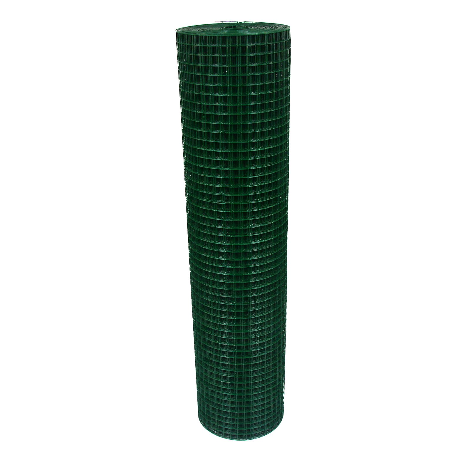 Garmix Volierendraht Maschendraht 4-Eck Drahtgitter Drahtzaun Grün 12x12mm (200cm x 15m 1,20mm)