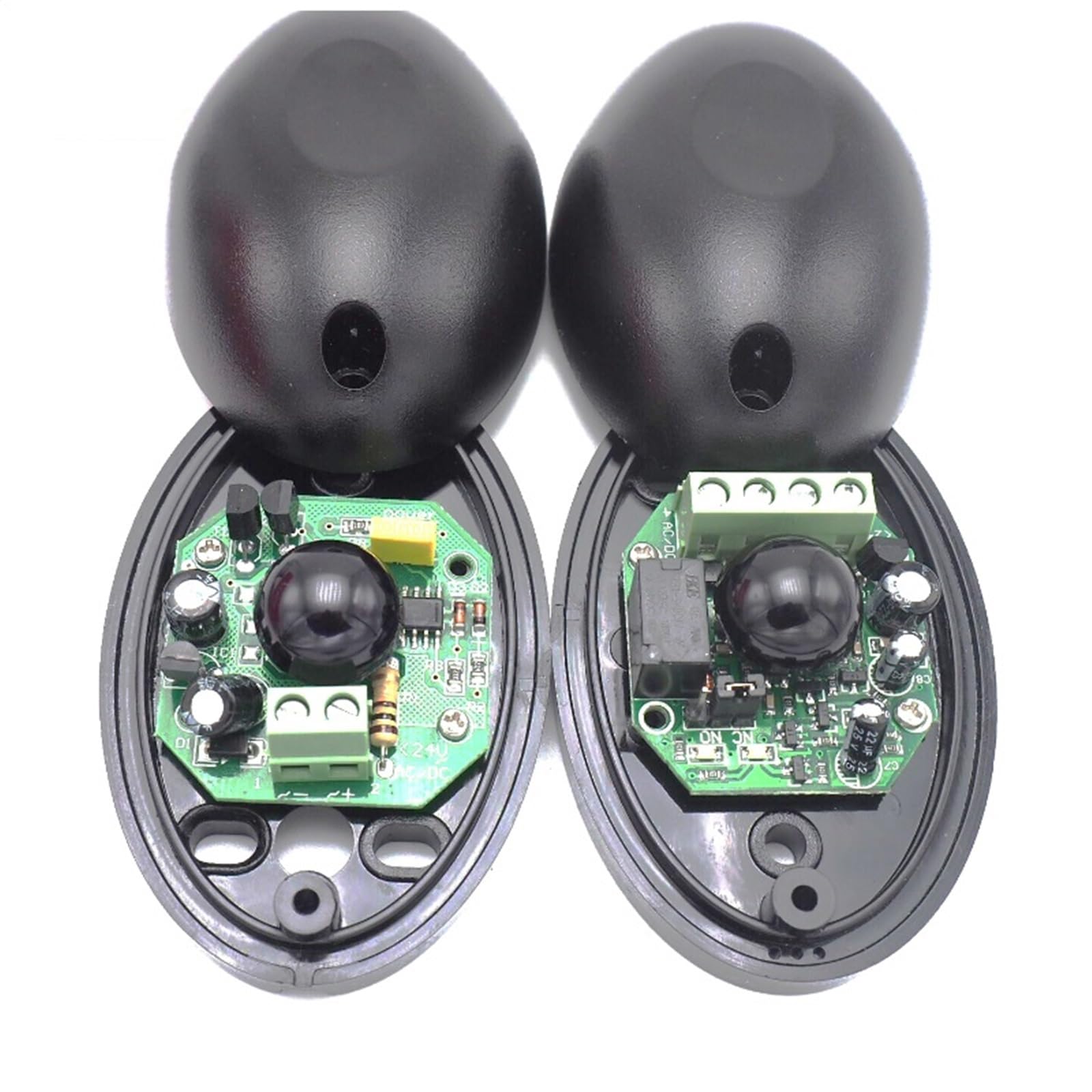 ABO-20L - Fotocélula de seguridad para puerta de ascensor, sensor de seguridad automático, sensor de haz infrarrojo, fotocélula de 15 m, rango de detección