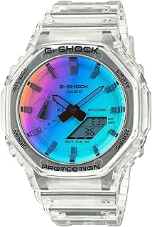 GA-2100SRS-7AJF G-Shock Iridescent Color Series Watch Shipped from Japan Released in June 2022, black