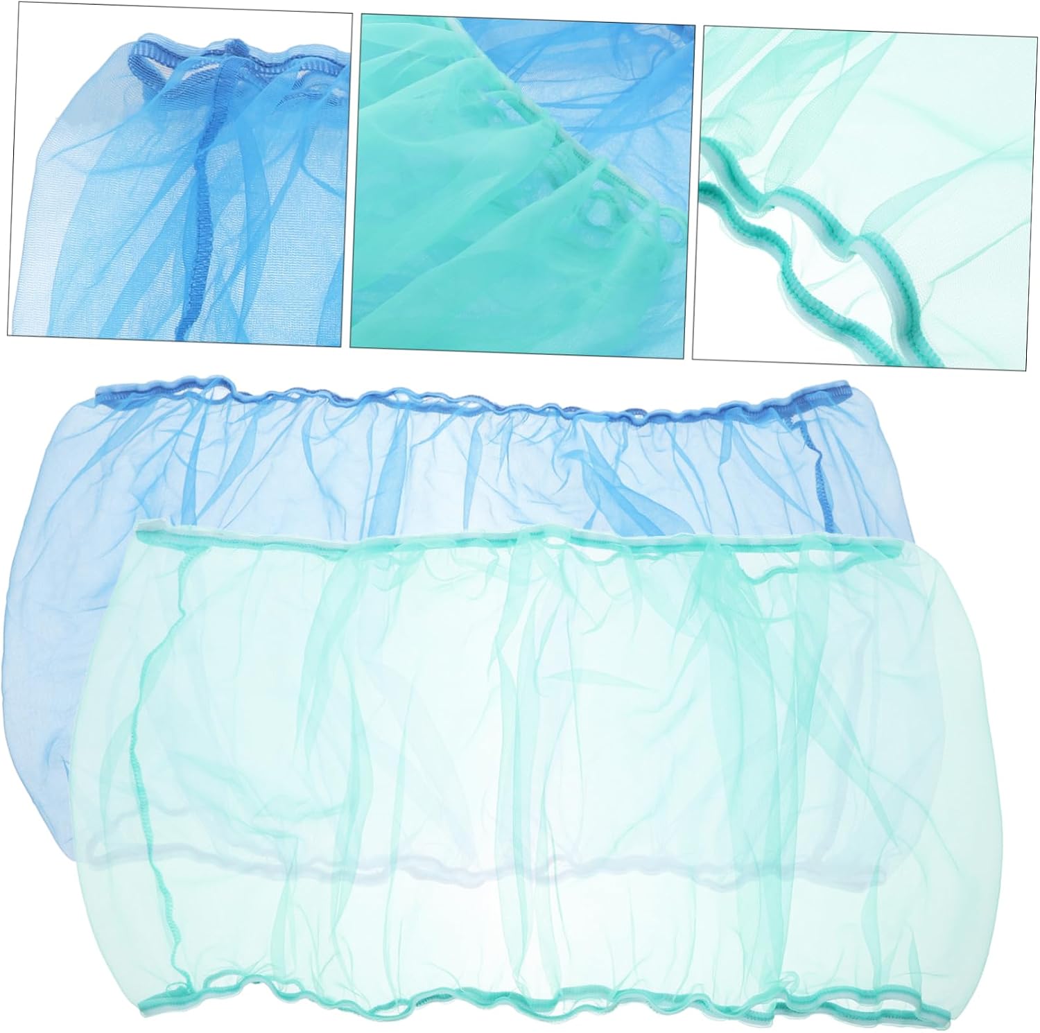 2 Pcs Bird Cage Cover Net Pet Bird Sulies Cage Cover Supplies Mesh