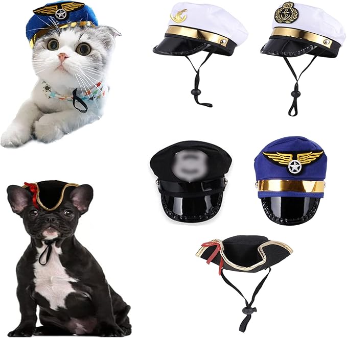 Gorro Pirata para Perro y Gato Soochat - Disfraz Fiesta Halloween miniatura 5