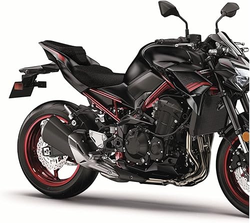 Miniatura 3 de Cojín de asiento de motocicleta para Kawasaki Z900-2021, funda de cojín de asiento de motocicleta, protector de malla 3D, funda de cojín de