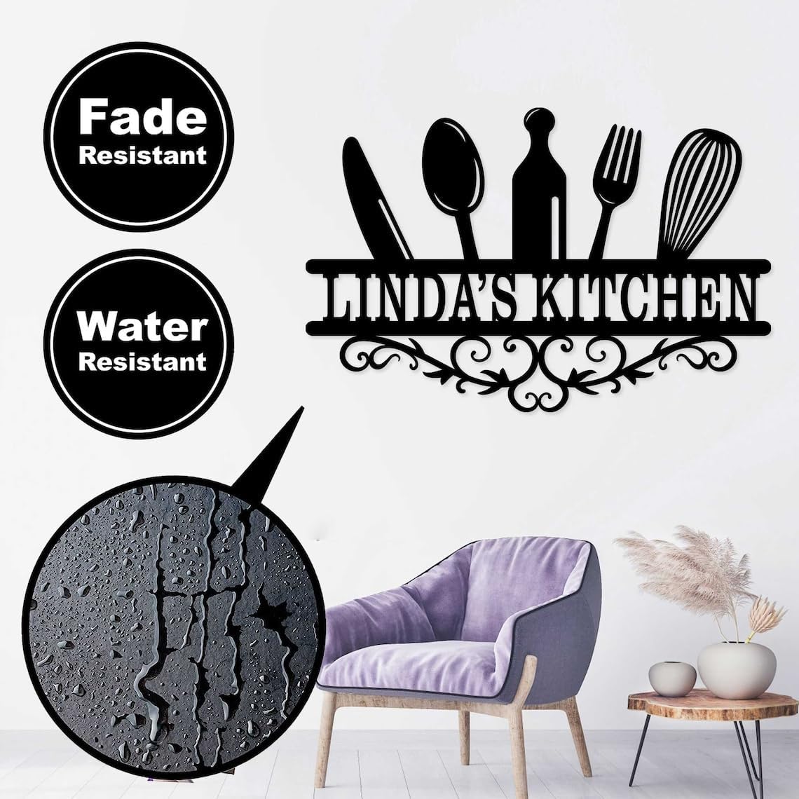 Personalized Cormorant Garden Art with Stakes Sign,Gardener Name Signs,Outdoor Garden Lawn Décor,Beach House Welcome Décor,Crested Cormorant Metal Wall Art,Crested Cormorant Bird Lover.