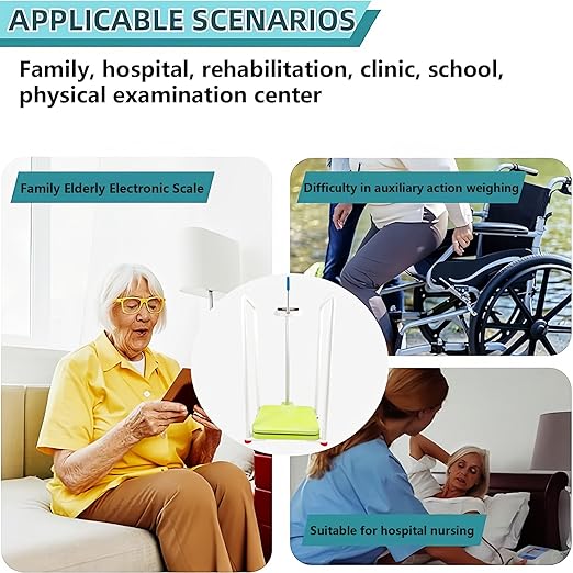 Báscula Electrónica con Apoyabrazos para Adultos Mayores, Uso Clínico miniatura 3