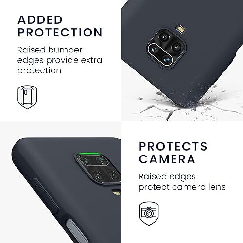 Vista 221 de kwmobile Funda compatible con Xiaomi Redmi Note 11 / Note 11S - Funda protectora de silicona TPU suave y delgada - Azul Báltico Azul (Baltic Blue)